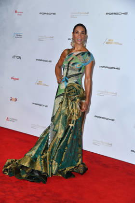 Annabelle Mandeng at the 2026 Leipzig Opera Ball at the Leipzig Opera on October 24, 2026