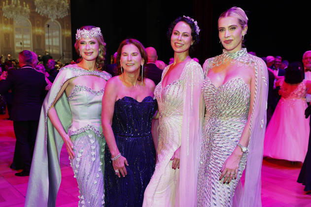 Iryna Thater, Claudia Obert, Natalia Yegorova, and Verena Kerth at the 31st Leipzig Opera Ball 2026 at the Leipzig Opera House, Leipzig, October 24, 2026 Foto:xR.xStoffelsx xFuturexImagex opernball2026_6113