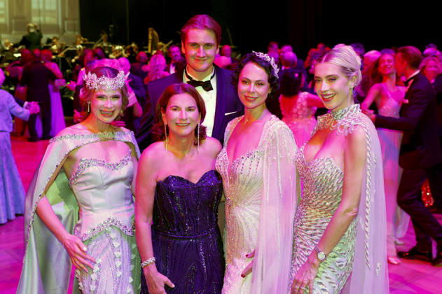 Iryna Thater, Claudia Obert, Natalia Yegorova, and Verena Kerth at the 31st Leipzig Opera Ball 2026 at the Leipzig Opera House, Leipzig, October 24, 2026 Foto:xR.xStoffelsx xFuturexImagex opernball2026_6114