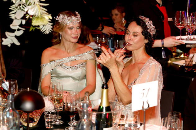 Iryna Thater and Natalia Yegorova at the 31st Leipzig Opera Ball 2026 at the Leipzig Opera, Leipzig, October 24, 2026 Foto:xR.xStoffelsx xFuturexImagex opernball2026_6125