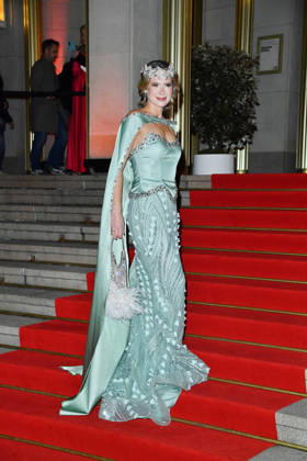 Iryna Thater at the 2026 Leipzig Opera Ball at the Leipzig Opera on October 24, 2026
