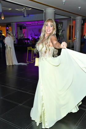 Annemarie Eilfeld at the 2026 Leipzig Opera Ball at the Leipzig Opera on October 24, 2026