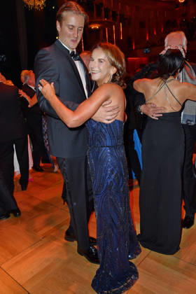 Claudia Obert at the 2026 Leipzig Opera Ball at the Leipzig Opera on October 24, 2026