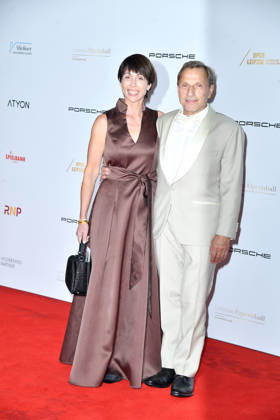 Richy Müller with his wife Christl Stumhofer at the 2026 Leipzig Opera Ball at the Leipzig Opera on October 24, 2026