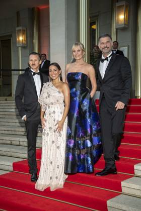 ABB OPERA BALL Johannes Hendrik Langer, Amy Mußul, Melanie Marschke, and Simon Boer from ZDF s Soko Leipzig will be guests at the 31st Leipzig Opera Ball 2026 at the Opera House on October 24, 2026, in Leipzig, Saxony, Germany