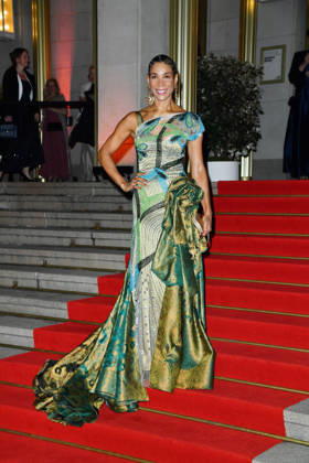 Annabelle Mandeng at the 2026 Leipzig Opera Ball at the Leipzig Opera on October 24, 2026