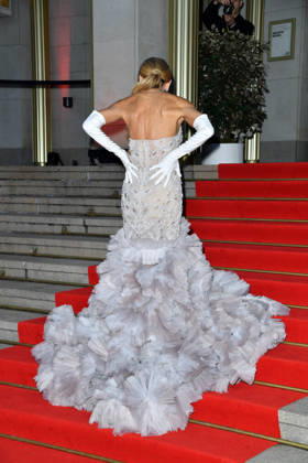 Jenny Elvers at the 2026 Leipzig Opera Ball at the Leipzig Opera on October 24, 2026