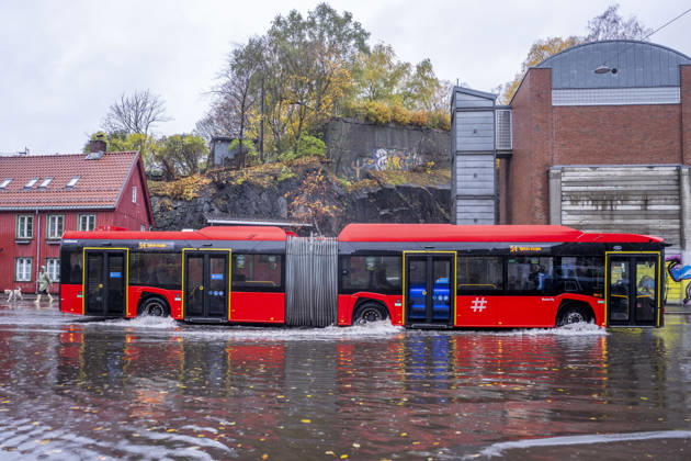 Boele Oslo 20261025 Heavy rain on Maridalsveien near Vulkan on Sunday morning Photo by Javad Parsa, NTB, Oslo, Norway 8AM3ieWGsvo EDITORIAL USE ONLY Ref BNC8AM3ieWGsvo jpg  Copyright: xJavadxParsax xNTBx