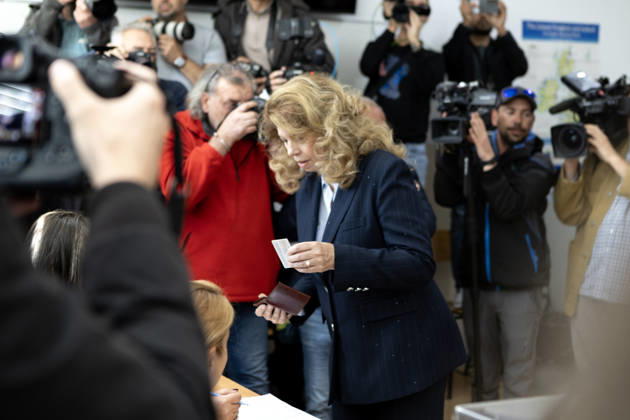 Bulgarian President Iotova casts ballot in presidential election SOFIA, BULGARIA - OCTOBER 25: Bulgarian President Iliana Iotova casts her ballot in the presidential election in Sofia, Bulgaria, on October 25, 2026. Hristo Vladev Anadolu Sofia Bulgaria. Editorial use only. Please get in touch for any other usage.  Copyright: x2026xAnadoluxHristoxVladevx