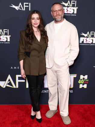 2026 AFI Fest - Special Screening Of Independent Film Company s Tangles HOLLYWOOD, LOS ANGELES, CALIFORNIA, USA - OCTOBER 24: Lauren Miller Rogen and husband Seth Rogen arrive at the 2026 AFI (American Film Institute) Fest Presented By Canva - Special Screening Of Independent Film Company s Tangles held at TCL Chinese 6 Theatres at Ovation Hollywood on October 24, 2026 in Hollywood, Los Angeles, California, United States. Hollywood TCL Chinese 6 Theatres at Ovation Hollywood California United States Copyright: xXavierxCollin ImagexPressxAgencyx