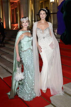 Iryna Thater and Natalia Yegorova at the 31st Leipzig Opera Ball 2026 at the Leipzig Opera, Leipzig, October 24, 2026 Foto:xM.xWehnertx xFuturexImagex opernball2026_6400