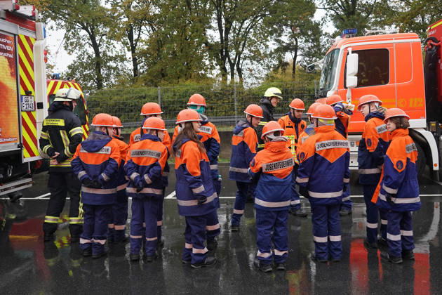 The Büttelborn Youth Fire Department meets to discuss the operation Rüsselsheim, October 25, 2026: Joint large-scale drill by the district youth fire departments