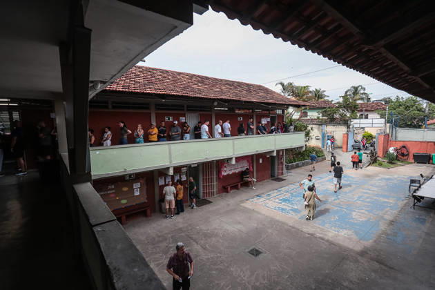 October 25, 2026, Belo Horizonte, Minas Gerais, BRAZIL: Preparation and organization of a polling station at the Maria Luiza Miranda Bastos State School, in the Planalto neighborhoodÃ¢â‚¬located in the northern zone of Belo Horizonte, Minas GeraisÃ¢â‚¬for the second round of the 2026 elections, along with the arrival of voters and the casting of ballots this Sunday, October 25, 2026. Belo Horizonte BRAZIL  - ZUMAc236 20261025_znp_c236_031 Copyright: xRodneyxCostax