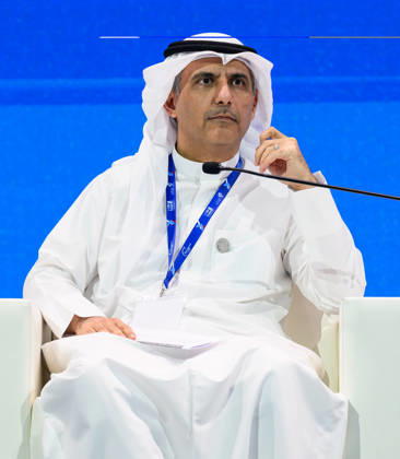 October 25, 2026, Doha, Qatar: Abdulaziz Nasser Abdulaziz Al-Marzouq, Minister for Economic Affairs and Investment, of Kuwait, speaks during a plenary session following the opening ceremony of the 9th World Investment Forum (WIF 2026). The three-day summit, organized by United Nations Conference on Trade and Development Doha Qatar - ZUMAs197 20261025_aaa_s197_080 Copyright: xNoushadxVariyattiyakkalx
