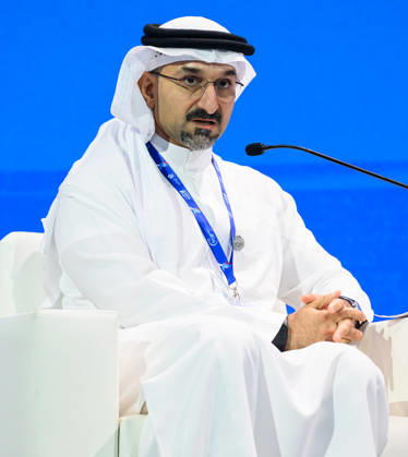 October 25, 2026, Doha, Qatar: Abdulla Bin Adel Fakhro, Minister of Industry and Commerce of Bahrain speaks during a plenary session following the opening ceremony of the 9th World Investment Forum (WIF 2026). The three-day summit, organized by United Nations Conference on Trade and Development Doha Qatar - ZUMAs197 20261025_aaa_s197_138 Copyright: xNoushadxVariyattiyakkalx
