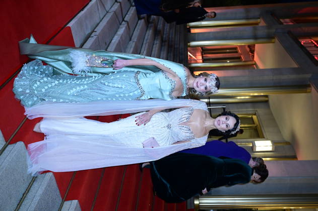 Iryna Thater and Natalia Yegorova at the 31st Leipzig Opera Ball 2026 at the Leipzig Opera, Leipzig, October 24, 2026 Copyright: xMatthiasxWehnertx