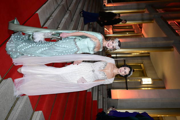 Iryna Thater and Natalia Yegorova at the 31st Leipzig Opera Ball 2026 at the Leipzig Opera, Leipzig, October 24, 2026 Copyright: xMatthiasxWehnertx