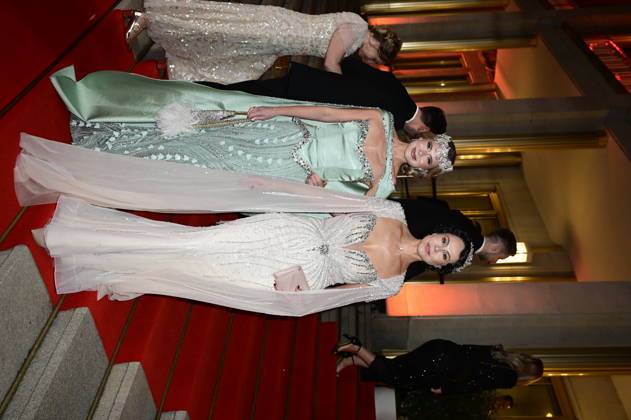 Iryna Thater and Natalia Yegorova at the 31st Leipzig Opera Ball 2026 at the Leipzig Opera, Leipzig, October 24, 2026 Copyright: xMatthiasxWehnertx