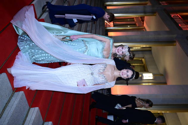 Iryna Thater and Natalia Yegorova at the 31st Leipzig Opera Ball 2026 at the Leipzig Opera, Leipzig, October 24, 2026 Copyright: xMatthiasxWehnertx