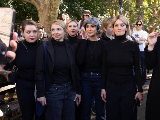 NYC Look-Alike Contest for Elizabeth Holmes and Nathan Fielder NYC Look-Alike Contest for Elizabeth Holmes and Nathan Fielder, Washington Square Park, NY. 25 Oct 2026 Pictured: Elizabeth Holmes and Nathan Fielder Look-Alike Contest.  Copyright: xThexMegaxAgencyxMayer xMEGAx