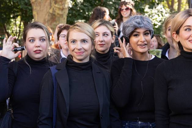 NYC Look-Alike Contest for Elizabeth Holmes and Nathan Fielder NYC Look-Alike Contest for Elizabeth Holmes and Nathan Fielder, Washington Square Park, NY. 25 Oct 2026 Pictured: Elizabeth Holmes and Nathan Fielder Look-Alike Contest.  Copyright: xThexMegaxAgencyxMayer xMEGAx