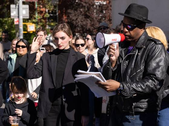NYC Look-Alike Contest for Elizabeth Holmes and Nathan Fielder NYC Look-Alike Contest for Elizabeth Holmes and Nathan Fielder, Washington Square Park, NY. 25 Oct 2026 Pictured: Elizabeth Holmes and Nathan Fielder Look-Alike Contest.  Copyright: xThexMegaxAgencyxMayer xMEGAx