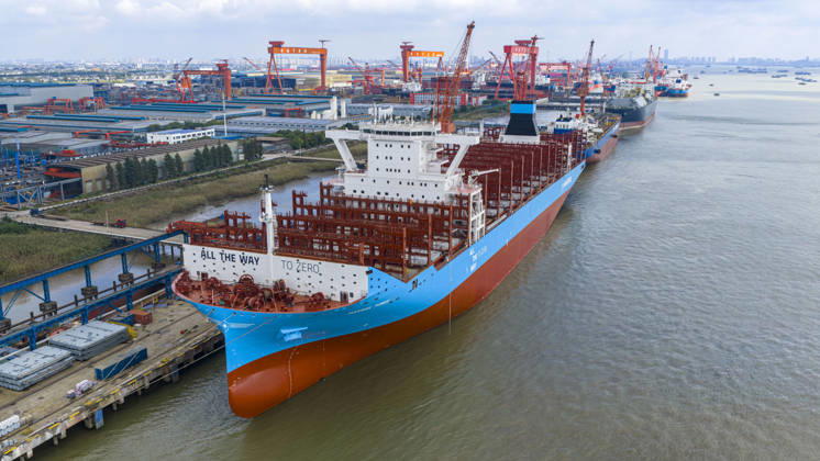 Shipbuilding TAIZHOU, CHINA - OCTOBER 25, 2026 - Multiple large vessels are under construction at Jiangsu New Yangtze Shipbuilding Co., Ltd. in Taizhou, Jiangsu Province, China on October 25, 2026. Taizhou Jiangsu China  Copyright: xCFOTOx i1793011795819