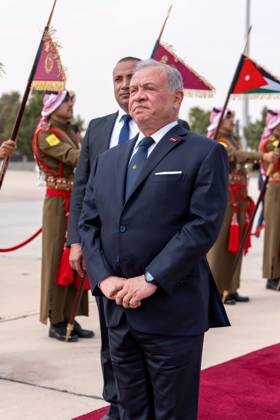 Jordan s King Abdullah II Meets Iraqi Prime Minister in Amman Jordan s King Abdullah II meets Iraqi Prime Minister Ali Faleh Al-Zaidi at Basman Palace in Amman, Jordan, on October 26, 2026. The two leaders discuss ways to strengthen bilateral cooperation in energy, electricity interconnection, transportation and security, according to the Jordanian Royal Court. Photo by Royal Hashemite Court apaimages Amman Amman Jordan 261026_Jordan_JPO_01(10) Copyright: xapaimagesxRoyalxHashemitexCourtxx xapaimagesx