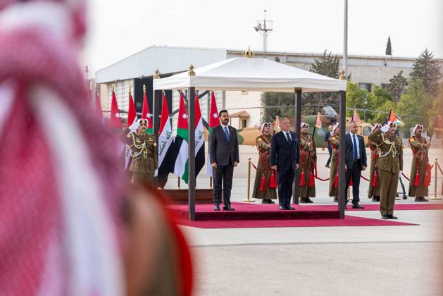 Jordan s King Abdullah II Meets Iraqi Prime Minister in Amman Jordan s King Abdullah II meets Iraqi Prime Minister Ali Faleh Al-Zaidi at Basman Palace in Amman, Jordan, on October 26, 2026. The two leaders discuss ways to strengthen bilateral cooperation in energy, electricity interconnection, transportation and security, according to the Jordanian Royal Court. Photo by Royal Hashemite Court apaimages Amman Amman Jordan 261026_Jordan_JPO_01(14) Copyright: xapaimagesxRoyalxHashemitexCourtxx xapaimagesx