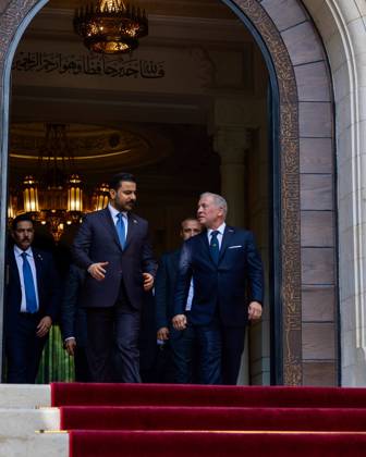 Jordan s King Abdullah II Meets Iraqi Prime Minister in Amman Jordan s King Abdullah II meets Iraqi Prime Minister Ali Faleh Al-Zaidi at Basman Palace in Amman, Jordan, on October 26, 2026. The two leaders discuss ways to strengthen bilateral cooperation in energy, electricity interconnection, transportation and security, according to the Jordanian Royal Court. Photo by Royal Hashemite Court apaimages Amman Amman Jordan 261026_Jordan_JPO_01(6) Copyright: xapaimagesxRoyalxHashemitexCourtxx xapaimagesx