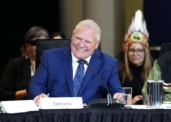 October 26, 2026, Ottawa, On, CAN: Premier of Ontario Doug Ford attends a First Nations and First Ministers Meeting in Ottawa, on Monday, Oct. 26, 2026. Ottawa CAN  - ZUMAc35_ 20261026_zaf_c35_021 Copyright: xJustinxTangx