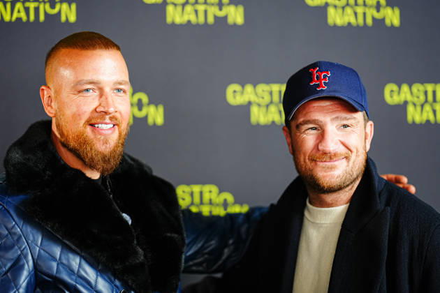 Hamburg Gastro Nation in Hamburg, October 26, 2026; rappers Felix Blume and Kollegah, and actor Frederik Lau at Gastro Nation in Hamburg, October 26, 2026 Copyright: xEibner-Pressefoto MarcelxvonxFehrnx EP_MFN