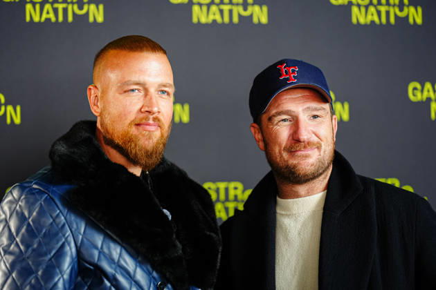 Hamburg Gastro Nation in Hamburg, October 26, 2026; rappers Felix Blume and Kollegah, and actor Frederik Lau at Gastro Nation in Hamburg, October 26, 2026 Copyright: xEibner-Pressefoto MarcelxvonxFehrnx EP_MFN