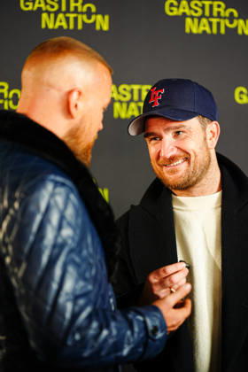 Hamburg Gastro Nation in Hamburg, October 26, 2026; rappers Felix Blume and Kollegah, and actor Frederik Lau at Gastro Nation in Hamburg, October 26, 2026 Copyright: xEibner-Pressefoto MarcelxvonxFehrnx EP_MFN