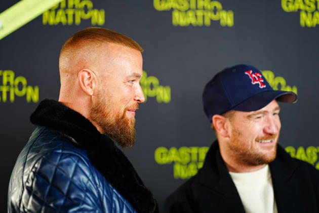 Hamburg Gastro Nation in Hamburg, October 26, 2026; rappers Felix Blume and Kollegah, and actor Frederik Lau at Gastro Nation in Hamburg, October 26, 2026 Copyright: xEibner-Pressefoto MarcelxvonxFehrnx EP_MFN