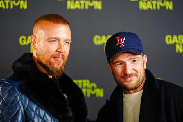 Hamburg Gastro Nation in Hamburg, October 26, 2026; rappers Felix Blume and Kollegah, and actor Frederik Lau at Gastro Nation in Hamburg, October 26, 2026 Copyright: xEibner-Pressefoto MarcelxvonxFehrnx EP_MFN
