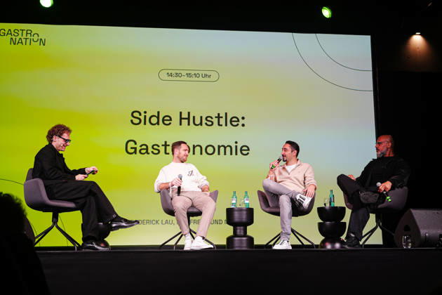 Hamburg Gastro Nation in Hamburg, October 26, 2026 Host Sebastian E. Merget, actor Frederik Lau, rappers Ekrem Bora Eko Fresh and Wasiem Taha Massiv Gastro Nation in Hamburg, October 26, 2026 Copyright: xEibner-Pressefoto MarcelxvonxFehrnx EP_MFN