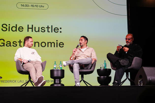 Hamburg Gastro Nation in Hamburg, October 26, 2026 Actor Frederik Lau, rapper Ekrem Bora Eko Fresh, and rapper Wasiem Taha Massiv Gastro Nation in Hamburg, October 26, 2026 Copyright: xEibner-Pressefoto MarcelxvonxFehrnx EP_MFN