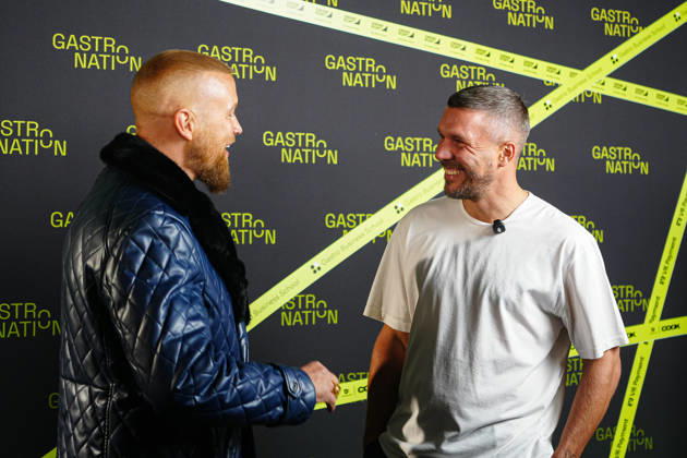 Hamburg Gastro Nation in Hamburg, October 26, 2026; rappers Felix Blume, Kollegah, and Lukas Podolski at Gastro Nation in Hamburg, October 26, 2026 Copyright: xEibner-Pressefoto MarcelxvonxFehrnx EP_MFN