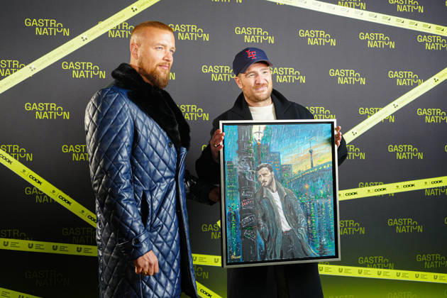 Hamburg Gastro Nation in Hamburg, October 26, 2026; rappers Felix Blume and Kollegah, and actor Frederik Lau at Gastro Nation in Hamburg, October 26, 2026 Copyright: xEibner-Pressefoto MarcelxvonxFehrnx EP_MFN