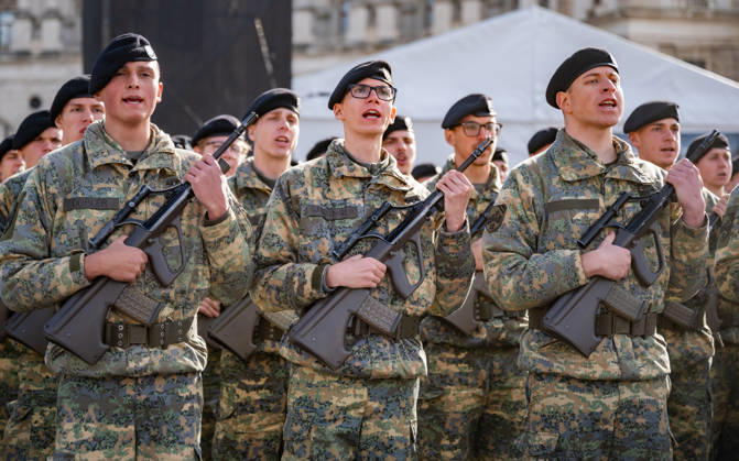 October 26, 2026 Official Celebrations for Austria s National Day 2026 Oath-taking ceremony during the official celebrations for National Day 2026 at Heldenplatz in Vienna, Austria Vienna Heldenplatz Vienna Austria