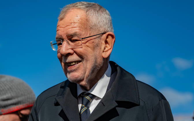 October 26, 2026 Official celebrations for Austria’s National Day 2026 Oath-taking ceremony during the official celebrations for National Day 2026 at Heldenplatz in Vienna, Austria. Image shows Alexander Sascha Van der Bellen, Federal President of the Republic of Austria, in Vienna at Heldenplatz, Vienna, Austria