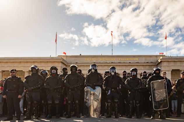 October 26, 2026 Official celebrations for Austria’s National Day 2026 Oath-taking ceremony during the official celebrations for National Day 2026 at Heldenplatz in Vienna, Austria The Prison Guard Task Force (JEG) Vienna Heldenplatz Vienna Austria
