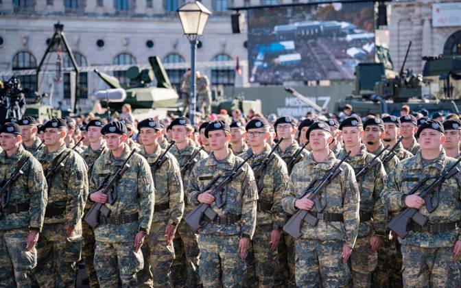 October 26, 2026 Official celebrations for Austria s National Day 2026 Oath-taking ceremony during the official celebrations for National Day 2026 at Heldenplatz in Vienna, Austria Vienna Heldenplatz Vienna Austria