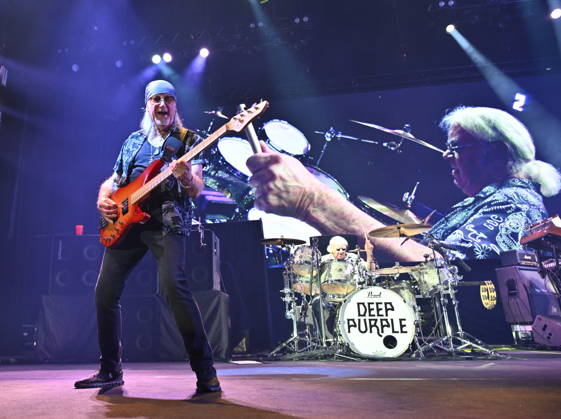 STOCKHOLM, SWEDEN 20261026 The British hard rock band Deep Purple, featuring bassist Roger Glover and drummer Ian Paice, will perform at the Avicii Arena in STOCKHOLM, SWEDEN x10040x  Copyright: xAndersxWiklund TTx DEEP PURPLE PA AVICII ARENA PlekeqskklE