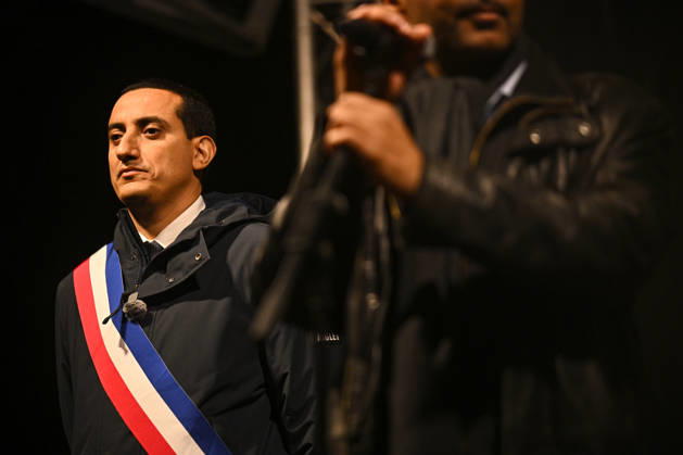 The Mayor of Trappes, Ali Rabeh, and the President of SOS Racisme, Dominique Sopo, came to pay tribute to the victims of the racist attack in Trappes on October 23, 2026, in Paris, at Place Stalingrad, on October 26, 2026. - 26 10 2026 - France Ile-de-France (region) Paris -  JulienxMattiax xLexPictorium LePictorium_0345010