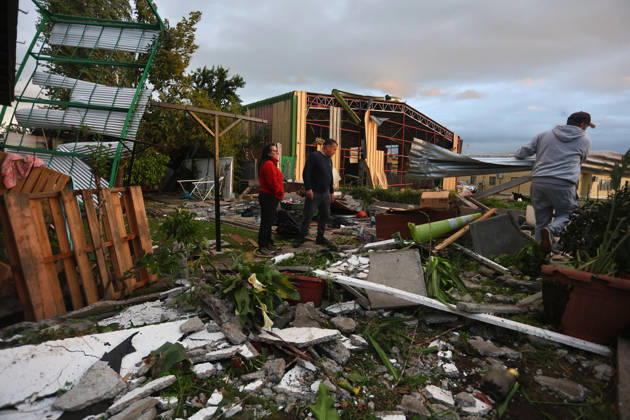 Rancagua, October 26, 2026 Tornado Destroys Homes in Requinoa Jorge Loyola Aton Chile, RANCAGUA Chile Aton 1202906  Copyright: JORGExLOYOLA ATONxCHILE
