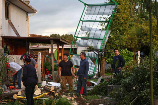 Rancagua, October 26, 2026 Tornado Destroys Homes in Requinoa Jorge Loyola Aton Chile, RANCAGUA Chile Aton 1202909  Copyright: JORGExLOYOLA ATONxCHILE