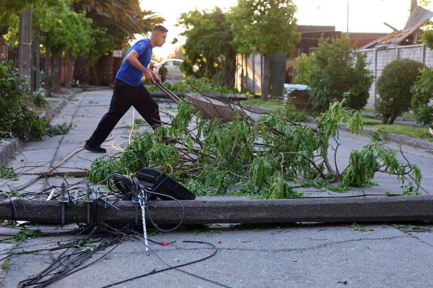 Rancagua, October 26, 2026 Tornado Destroys Homes in Requinoa Jorge Loyola Aton Chile, RANCAGUA Chile Aton 1202912  Copyright: JORGExLOYOLA ATONxCHILE