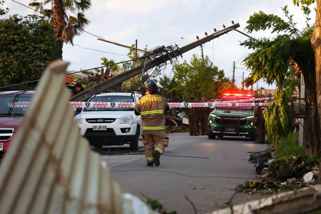 Rancagua, October 26, 2026 Tornado Destroys Homes in Requinoa Jorge Loyola Aton Chile, RANCAGUA Chile Aton 1202916  Copyright: JORGExLOYOLA ATONxCHILE